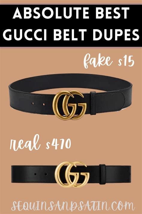 gucci belt dupe amazon|best faux gucci belt.